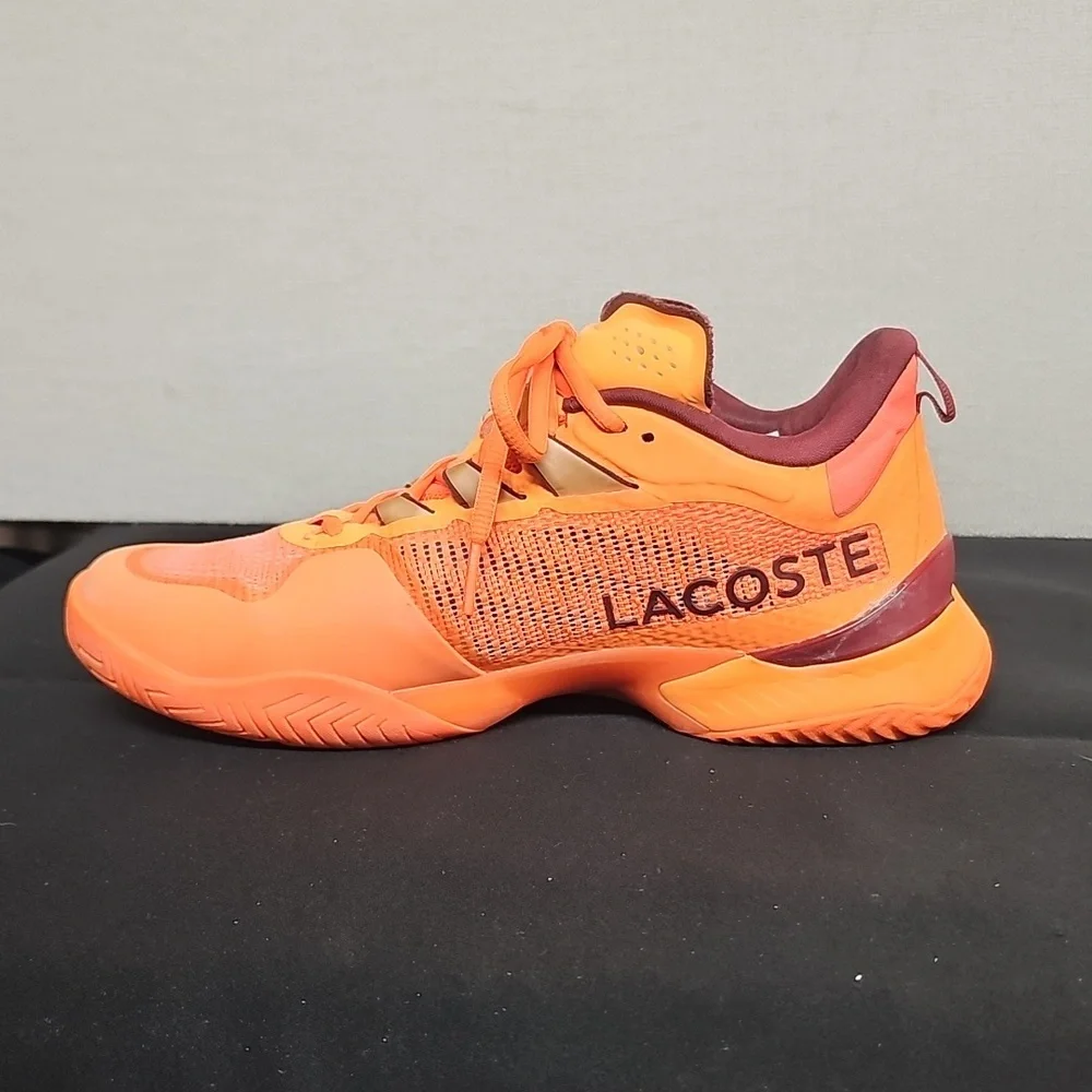 Lacoste Orange Athletic Shoes - Picture 5 of 10